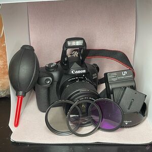 Canon EOS 4000D Black with Lens Kit